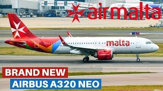 AIR MALTA BRAND NEW AIRBUS A320 NEO ECONOMY Paris - Malta
