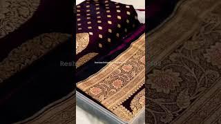  Black cross pink dual shaded  saree looks like dark Maroon with copper zari weaving  ₹4500- 