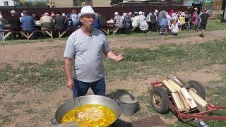 В Нижнем Нурлате в День ухи за стол сели более 70 человек