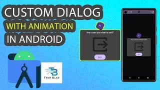 Create Custom Animated Dialog  in Android #java #android