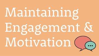 Teaching Counselling Online Maintaining engagement and motivation with students