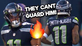 Jaxon Smith-Njigba NFL Debut  Seahawks Vs Vikings NFL Preseason highlights