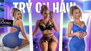 Latex and Lace Lingerie Boux Avenue Try on Haul  Toni Camille