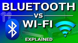 Bluetooth vs WiFi - Whats the difference?
