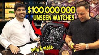 Dubai Billionaires $100000000 LIMITED EDITION Rolex Richard Mille & Patek Watches