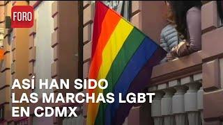 ¿Cómo han sido las marchas del orgullo gay en CDMX a lo largo del tiempo? - Las Noticias