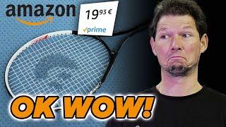 Ich teste den BILLIGSTEN Tennisschläger von Amazon