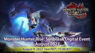 TEASER - Monster Hunter Rise Sunbreak Digital Event - August 2022