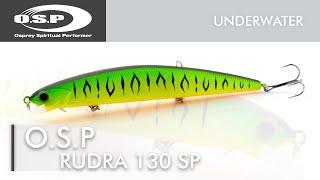 O.S.P Rudra 130SP - Underwater Lure Action