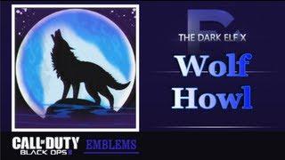 Black Ops 2 Emblem - Wolf Howl
