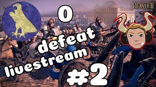  ZERO  DEFEAT CAMPAIGN TOTAL WAR ROME 2 EGYPT PART 2