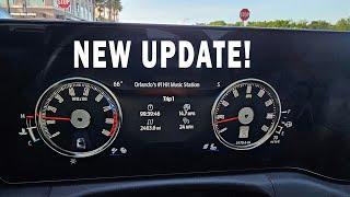 New 2024 Mustang Digital Dash 60th Anniversary