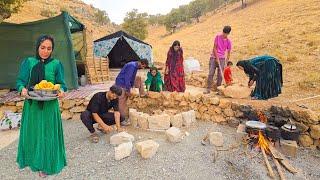 Building Beautiful Stairs & Cooking Delicious Squash  Amir & Family Farm Life