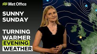 100824 – Clear spells in the east – Evening Weather Forecast UK – Met Office Weather