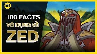 USELESS INFORMATION #25 100 FUN FACTS about the champion Zed in League of Legends