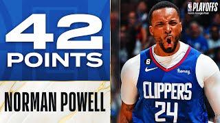 Norman Powell GOES OFF For 42 Points In Game 3  April 20 2023