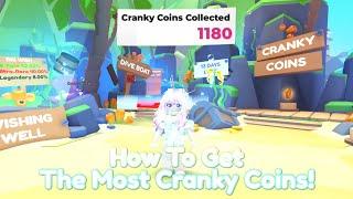 How To Get The Most CRANKY COINS From The NEW OCEAN MINIGAME in Adopt Me 🪸