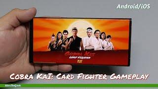 Cobra Kai Card Fighter Gameplay AndroidiOS