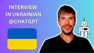 I GOT INTERVIEWED BY CHATGPT IN UKRAINIAN #italianpolyglot