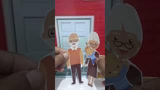 bayi kesasar #shorts #viral #papercraft