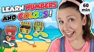 Learn Numbers Colors Counting and Shapes with Ms Rachel  Learning Videos for Toddlers in English