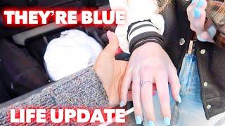 YOUR HANDS ARE BLUE  KAYLAS LIFE UPDATE Shes Failing  Family 5 Vlogs