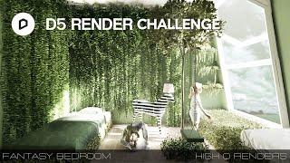 D5 Render Challenge  High Q Renders  Fantasy Bedroom
