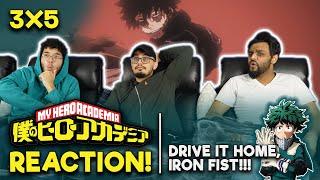 My Hero Academia  3x5  Drive It Home Iron Fist   REACTION + REVIEW