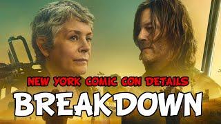 The Walking Dead Daryl Dixon Season 2 ‘New York Comic Con Details & Official Artwork’ Breakdown