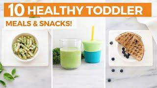 10 Easy Healthy Toddler Meal & Snack Ideas Gluten-Free & Dairy-Free