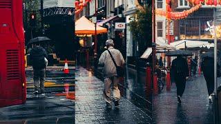 RAINY LONDON STREET PHOTOGRAPHY POV - Canon 70D