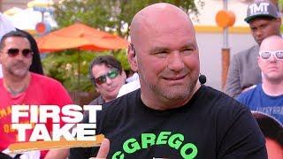 Dana White breaks down how UFCs Conor McGregor could beat Mayweather  First Take  ESPN