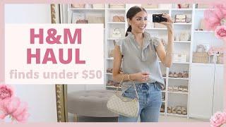 H&M Try On Haul Chic Summer to Fall Outfits Under $50