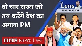 Lok Sabha Election UP Bihar West Bengal और Maharashtra में किसका पलड़ा भारी? -The LensBBC Hindi