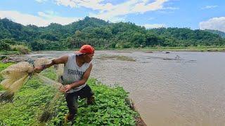 JUST A MOMENT FOR THE FISHING NET IN THIS RIVER.‼️Fishing Nets video