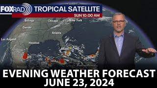 Tropical Weather Forecast - June 23 2024