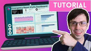 Build an Emergency Room Dashboard in Tableau  Healthcare Data Analyst Portfolio Project