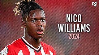 Nico Williams 2024 - Crazy Dribbling Skills Goals & Assists - HD