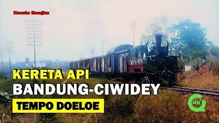 Perjalanan Kereta Api Bandung-Ciwidey Tempo Doeloe Tahun 1930