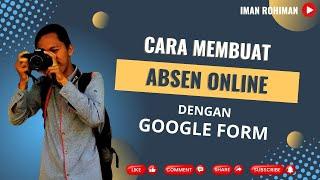 Cara membuat absen online dengan google form