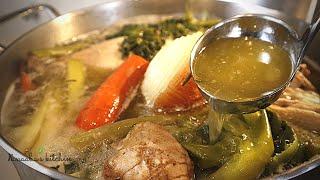 The Ultimate homemade chicken broth - step by step guide to make your chicken stock at home