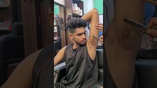 Underarms Shaving #underarmsshave #shorts #straightrazorshave