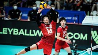 Yuki Ishikawa  Crazy Volleyball Actions in VNL 2022