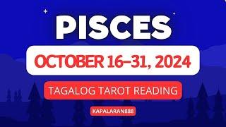 WOW MAGIC IS HERE UMUUSOK NA THE SUN OF GOOD LUCK ️ PISCES OCTOBER 16-31 2024 #KAPALARAN888