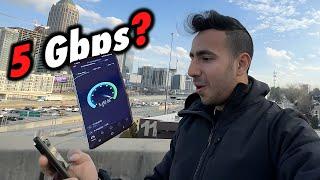 I tried Fastest 5G Internet in USA *5Gbps*