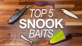 The Top 5 Snook Baits of ALL TIME