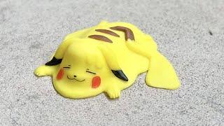 Pokemon Melting Pikachu - Polymer Clay Tutorial