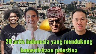 Masyaallah 20 artis terkenal ini ikut mendukung kemerdekaan palestina