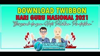 TUTORIAL PASANG TWIBBON MEMPERINGATI HARI GURU NASIONAL HGN