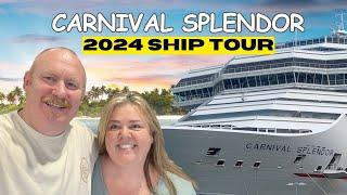 Carnival Splendor Full Ship Tour 2024